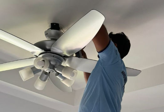 Montaje de ventiladores